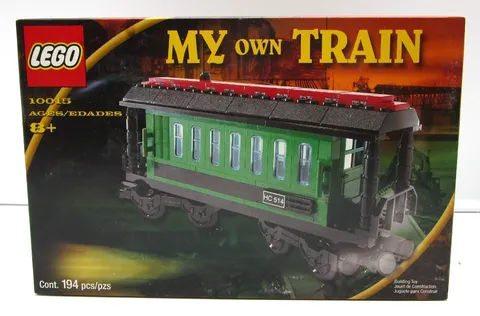 Lego My Own Train 10015 GREEN PASSENGER WAGON- NISB