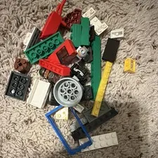 LEGO Mixed Parts Lot Minifigure Parts & Accessories Bulk Multicolor