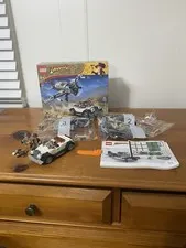 LEGO Indiana Jones: Fighter Plane Chase (77012) disassembled