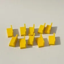 Lego 4865 Yellow Replacement Add-on Pieces Parts Lot of 10