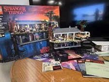 LEGO Stranger Things: The Upside Down (75810) Mint! Box also Stickers unapplied