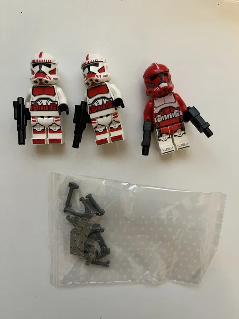 Lego Star Wars 75354 Minifigures Only (Read)