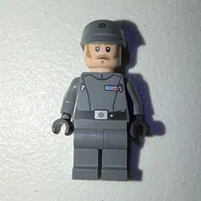 LEGO Star Wars Imperial Officer Grey Minifigure / Pre Used