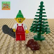 LEGO MOC: Christmas Tree Farmer + Large Tree, ELF HAT, 2026 MY OWN CREATION