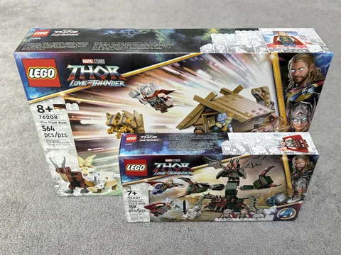LEGO Marvel Thor Love & Thunder (76207, 76208) New & Sealed