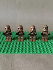 Lego Star Wars Clone/Airborne Geonosis Camo Trooper Minifigure Lot Sw0605