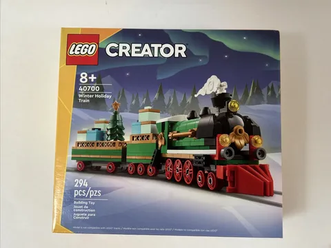 2024 LEGO Creator Christmas 40700 Winter Holiday Train Set New Sealed