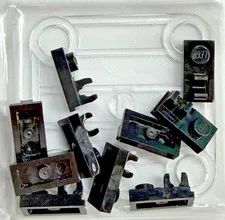 LEGO Plate, Modified 1 x 2 with Clip, 92280, Black, QTY 10 Free Shipping