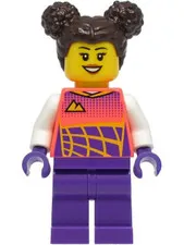 LEGO: Stuntz Driver Female Coral Racing Shirt (cty1331)