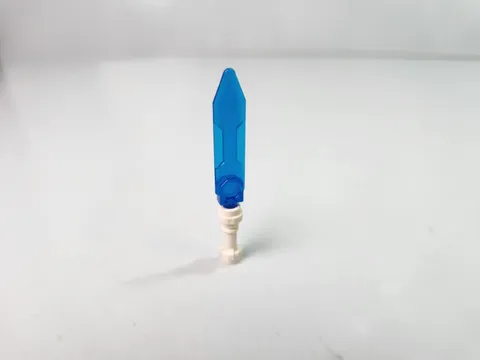 LEGO Minifigure Crystal Dagger Short Sword Trans Dark Blue Ice Weapon Ninjago