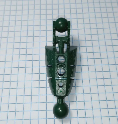 1 Lego 53574 Bionicle Dark Green Leg Lower Section 2 Ball Joint Piraka style