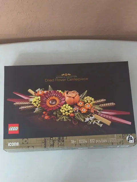 LEGO (10314) Icons: Botanical Dried Flower Centerpiece - New Sealed Retired -