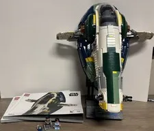 LEGO Star Wars Jango Fett’s Starship #75409 100% Complete WITH MINIFIGS & manual