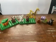 LEGO DUPLO Animal Lot Rabbits Giraffe Cat Squirrel Plus