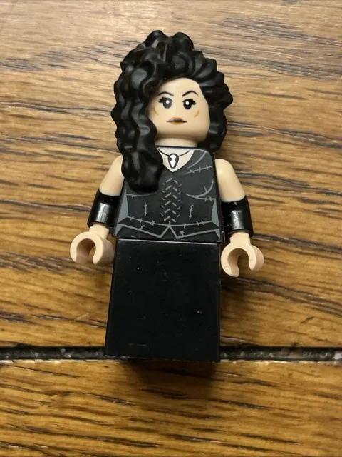 Lego Bellatrix Lestrange Minifigure Harry Potter............... (C8B2)