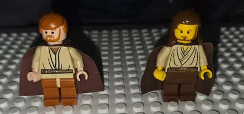 LEGO Star Wars Obi Wan Kenobi and Qui-Gon Jinn, From sets  7255 and 7171