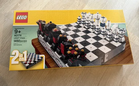 LEGO Chess 40174 2 in 1 Complete Set, 1450 Pieces, Ages 9+, Boxed