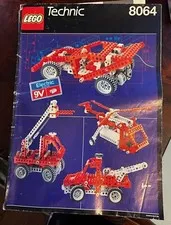 LEGO 8064 TECHNIC Instruction Manual ONLY Universal Motor Set Vintage 1990