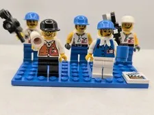 Lego Studios Steven Spielberg Moviemaker Minifigs Lot of 5