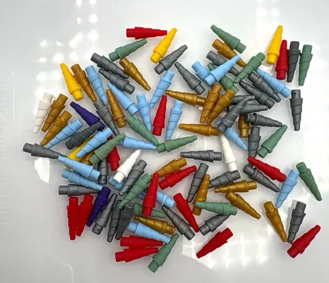 LEGO bulk lot of 100 89522unicorn horn claw fang space monster animal weapon