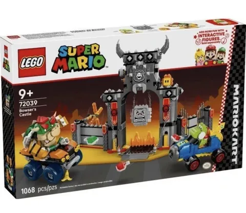 LEGO® Super Mario Mario Kart Bowser's Castle 72039 1068 PCs