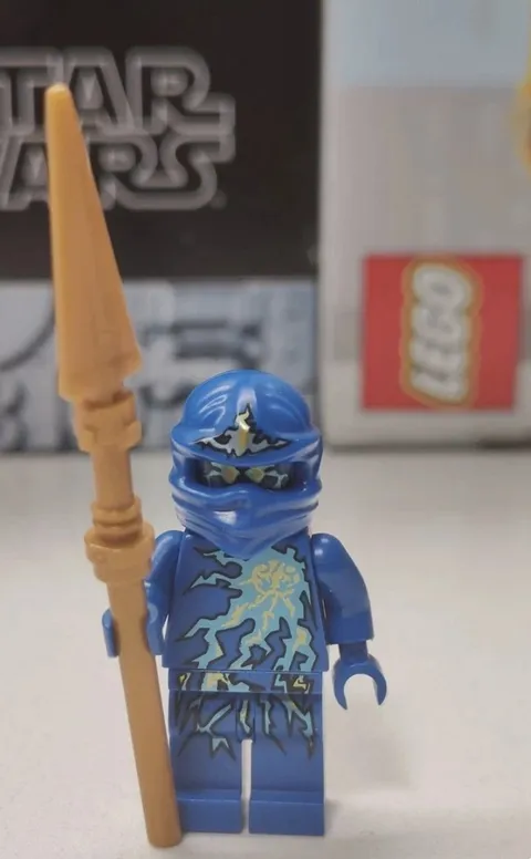 NEW Ninjago NRG Jay Custom Lego Minifigure Blue Lightning Ninja 9570