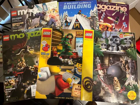 Lego Magazine Lot Holiday Vintage RARE 2006 2007 2008 2011 2012