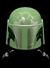 Lego Star Wars Cobb Vanth Misprint Minifigure Helmet Rare Factory Test Error