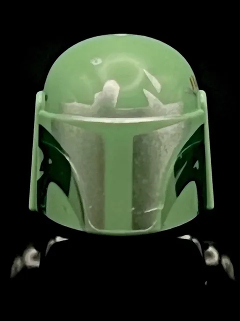 Lego Star Wars Cobb Vanth Misprint Minifigure Helmet Rare Factory Test Error