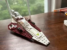 Lego Star Wars Obi WAN Kenobi Jedi Star fighter Only #Read Description#￼