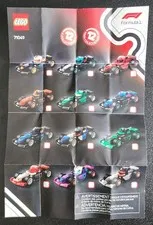 Lego Formula 1 Miniature 71049 Manual Only (Original Lego)