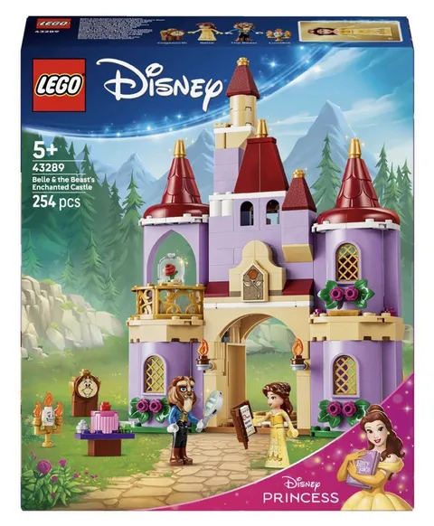 LEGO Disney Princess 43289 Belle & the Beast’s Enchanted Castle 254 PCS NEW