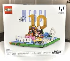 LEGO 43011 Lionel Messi Soccer Highlights 500pc Set w/ Minifigure NIB
