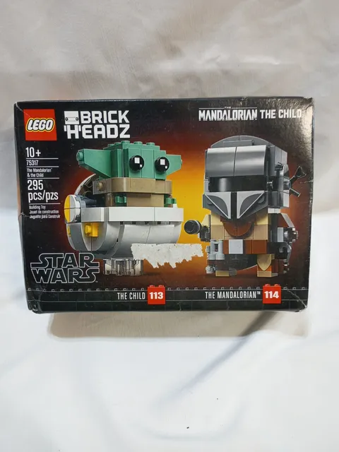 LEGO Star Wars BrickHeadz 75317 -The Mandalorian the Child -NEW Sealed