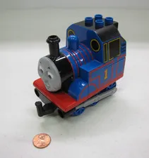 Rare LEGO Duplo THOMAS & FRIENDS #1 TANK ENGINE TRAIN 4 Pieces Vintage