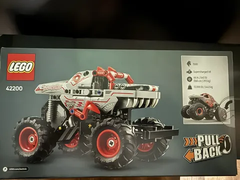LEGO Technic Monster Jam ThunderROARus Pull-Back 42200 232 pcs Age 7+ Box