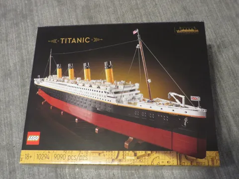 LEGO Titanic 10294 EMPTY Exterior & Interior BOXES ONLY - NO PIECES OR MANUALS