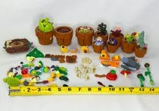 LEGO Botanicals Flower Plant Collection Mixed Lot Brown Pots Incomplete AS IS