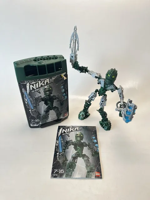 LEGO Bionicle 8731 Kongu INIKA box + instructions BA / instructions + figure/figure