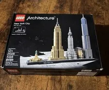 LEGO Architecture New York City skyline 21028 retired New sealed set.