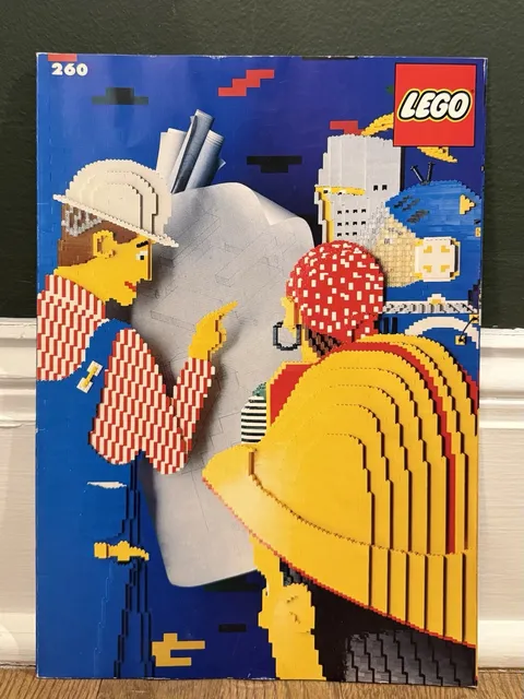 LEGO Idea Book #260, 1990, #120086, Good Condition * No Stickers *