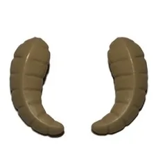 Lego Tauntaun Wampa Horn Left and Right Tan Star Wars 76779 76780 86057 86058