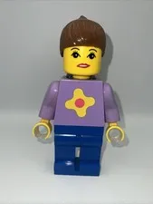 LEGO Desk Pal #6201 Girl Incomplete 2002 Used Fast Safe Free Shipping
