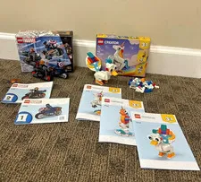 LEGO Marvel 76260 Black Widow & Captain America Motorcycles Set 130pc Box