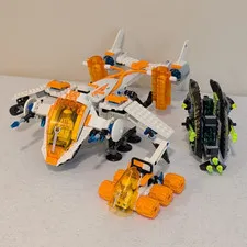 LEGO Mars Mission 7692 MX-71 Recon Dropship Complete Set All Stickers/Minifigs