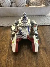 Lego Republic Fighter Tank, With 3 Minifgures Build Is 99 Percent Complete
