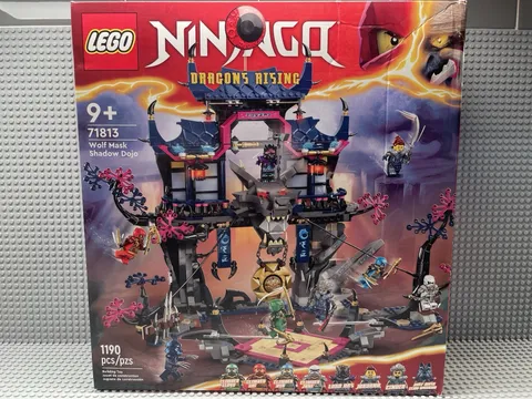 LEGO. NINJAGO: Wolf Mask Shadow Dojo (71813). New. Sealed Box.
