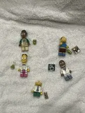 LEGO Simpsons Lot -Apu, HansMoleman, Dr Hibbert, Comic Book Guy, Professor Frink