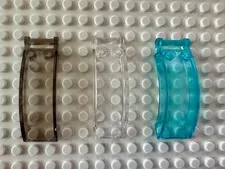 LEGO Windscreen 6 x 2 x 2 with Bar Handle 92474