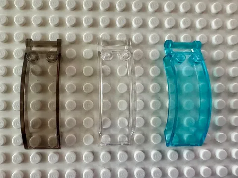 LEGO Windscreen 6 x 2 x 2 with Bar Handle 92474